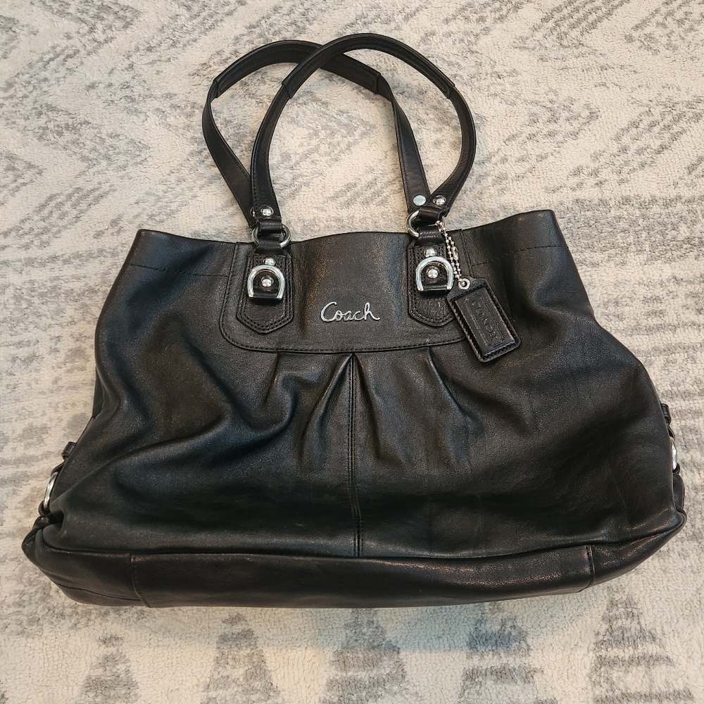Black Coach Ashley Purse